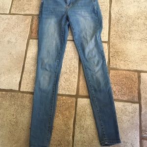 S.O.N.G. curvy high rise skinny jeans